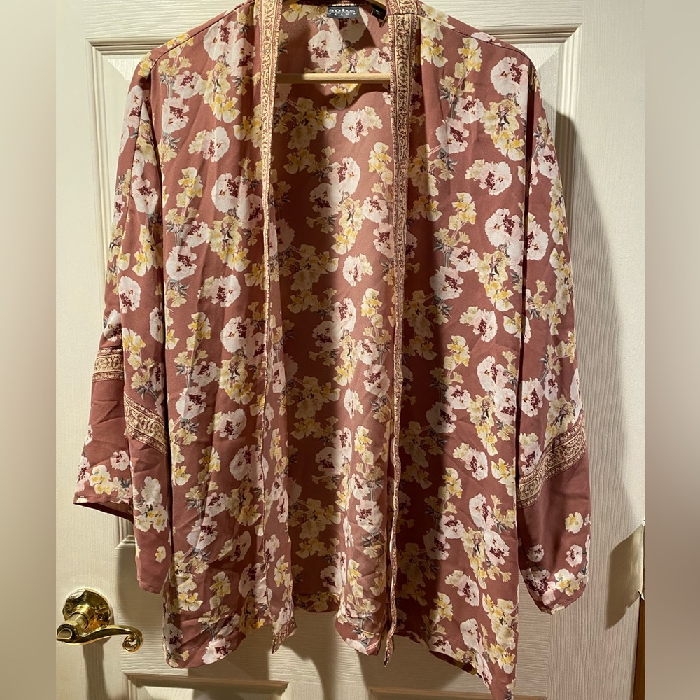 Soho jeans pink cardigan